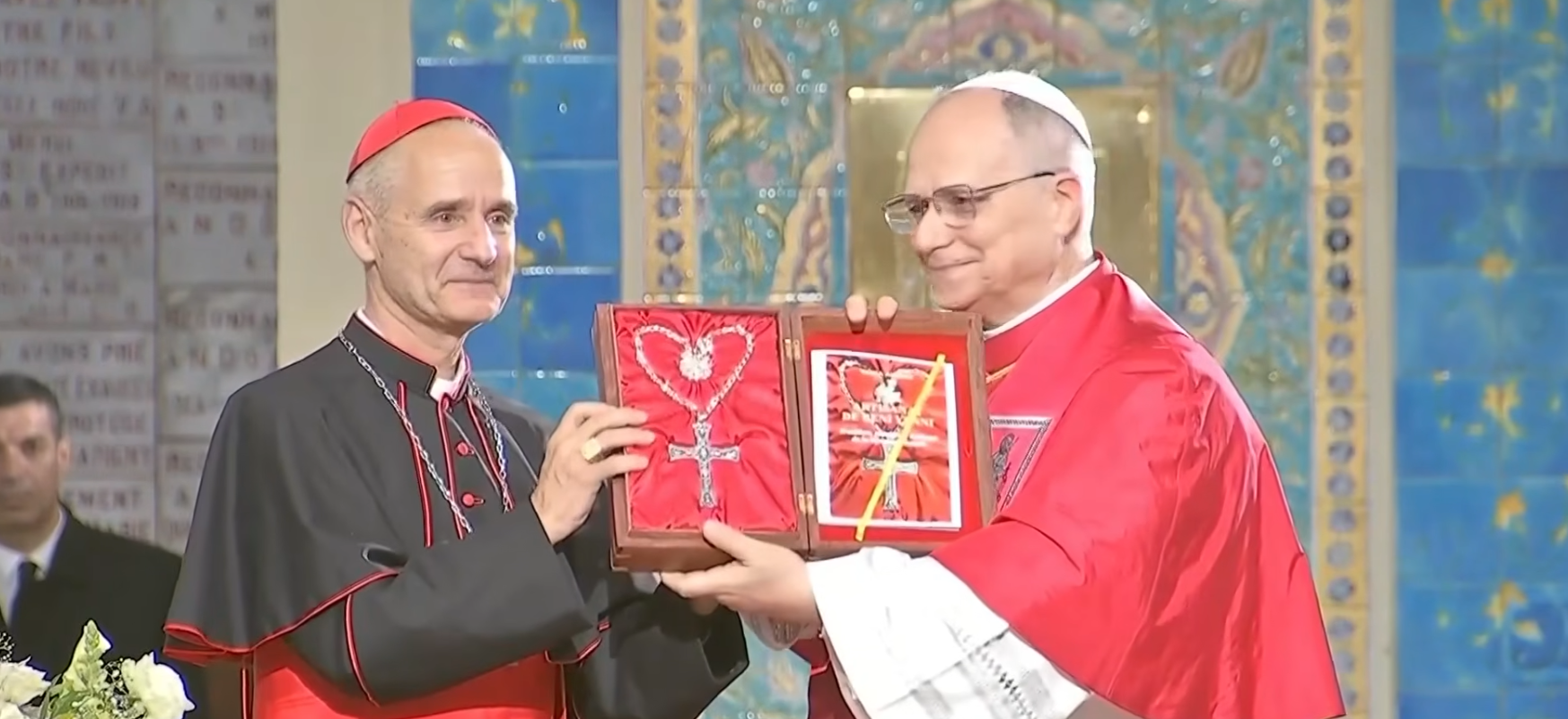 Papa Leone Meeting Algerian Community capture Video Vatican News